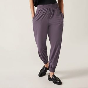 Athleta Savannah Jogger Pants In Dusk Violet Sz 2